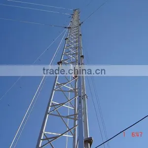 Four Legged Guyed Mast Communication Tower thumbnail-5
