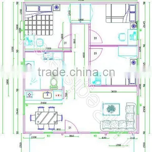 The Strongest Prefabricated Living Homes Constructed by Foamed Cement House With Built-in Steel Frames thumbnail-3
