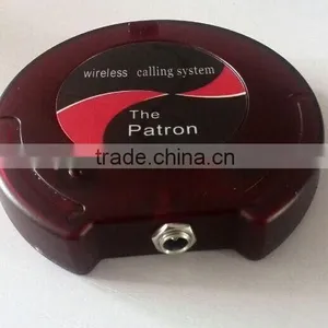 Wireless Coaster Patron Pager With Receiver and Keypads, for Coffee Shop Restaurant Club Service Equipment Guest Paging System thumbnail-6