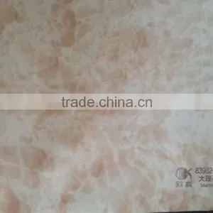 OUMEIJIA Latest Fashion Pvc Wooden Design Two Grooves Wall Panel of Decorative Room Panels thumbnail-4