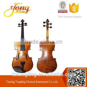 Painted Flamed Violin Universal Violin Unvarnished Violin TL001-2 thumbnail-1