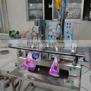 Small Capacity Semi Automatic Standing Up Pouch Packing Machine thumbnail-3