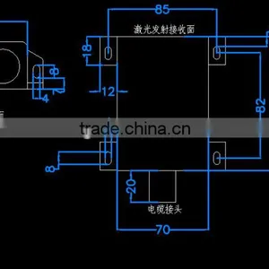 Waterproof 500m Laser Rangefinder for Storage Technology Measurment Accuracy +/-1mmAA thumbnail-3