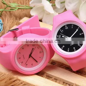 Attactive Whole Luminous Silicone Jelly Watches Top Sale Interchangeable Strap Watch thumbnail-3