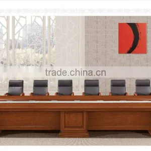 Modern Classical Conference Table Socket Rainier Cherry DYA17 thumbnail-1