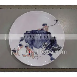 Delicate 14 Inch Sublimation Ceramic Coated Plate thumbnail-1