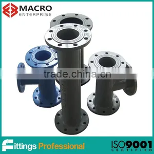 Metalic Zinc Coating Flanged DI Fittings thumbnail-1