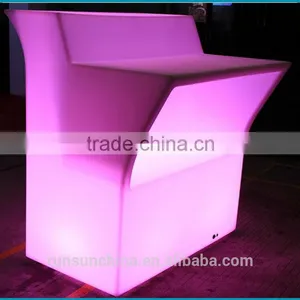 308# Hot Sale LED Bar Furniture Illuminated LED Middle Straight Bar Counter Design Quality Choice thumbnail-4