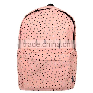 High Quality Polyester Sport Travel Laptop Girls School Backpack Bag thumbnail-4