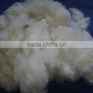 6DX64MM Raw White Non-siliconized Polyester Staple Fiber/6DX64MM Raw White PSF thumbnail-1