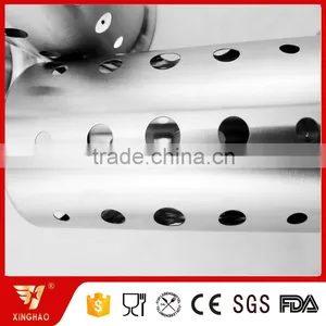 Multifunctional 0.6 MM Thick Stainless Steel Utensil Holder With Base for Modern Kitchen thumbnail-5