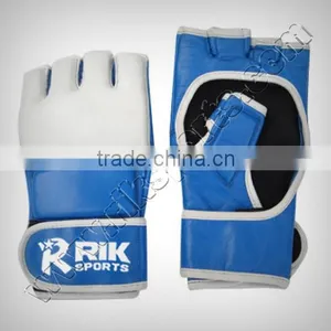 Grappling MMA Gloves Made of Finest Quality Cow Hide Leather, Inside Durable Foam Padded thumbnail-1