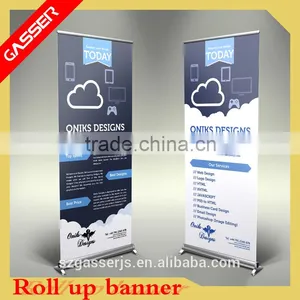 Factory Custom Stand Connected Banner Rolling up Banner Banner Standee thumbnail-1
