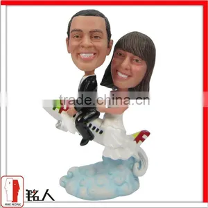 Custom Bride and Groom Cake Topper thumbnail-1