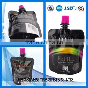 Stand up Soap Liquid Cosmetic Packaging Spout Pouch thumbnail-1