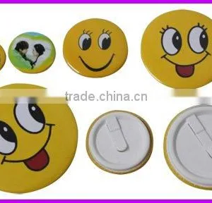 Button Badge-Round Shape Insert Type thumbnail-1
