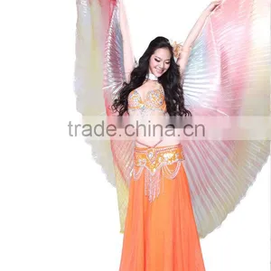 Belly Dance Wings for Performance , Belly Dance Costume Wings , Dance Angel Wings thumbnail-6