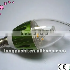 E12/E14/E27 LED Flicker Flame Candle Light Bulb,85~265V thumbnail-1
