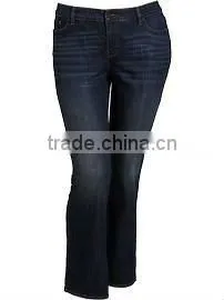 Factory Wholesale Price Women Boot Cut Jeans, Jeans Women thumbnail-1