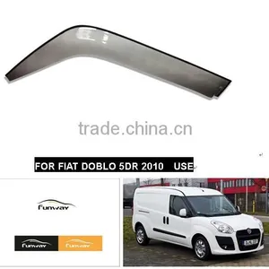 CAR DOOR VISOR RAIN DEFLECTOR FOR FIAT FIAT DOBLO 5DR 2010 USE thumbnail-1