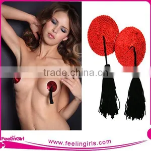 Hexinfashion Wholesales Sexy Underwear Accessories Sex Nipple Cover Pasty Pasties thumbnail-1