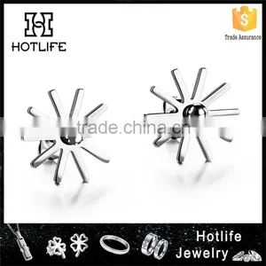 2016 Fashion Set Gold Jewelry Flower Earring Dubai Jewelry thumbnail-1