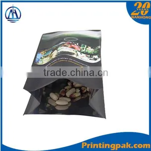 Side Gusset Plastic Stand up Pouch Aluminum Foil Kraft Paper Coffee Packaging Bag With Coffee Vale 250g 500g 1000g 1kg 3kg thumbnail-4