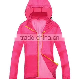 Custom Windbreaker Jacket for Woman Pink thumbnail-1