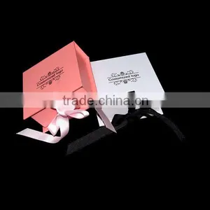 Handmade Small Gift Paper Box With Bowknot or Ribbon thumbnail-5