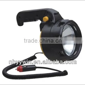 Portable Spotlight With Car Cigarette Lighter Plug thumbnail-1