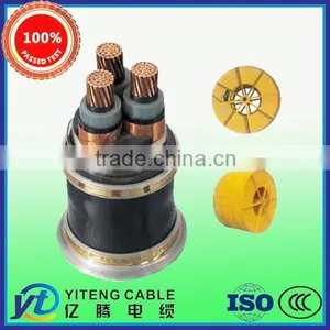 21/35KV Medium Voltage XLPE Insulated PVC Sheathed Power Cable thumbnail-1