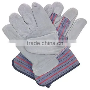 Leather Industrial Work Gloves/Best Quality by Taidoc thumbnail-1