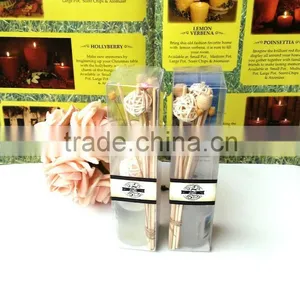 PVC Box Reed Diffuser With Wooden Sticks,Rattan Ball And Natural Dry Flowers thumbnail-1