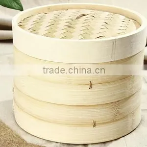 Cheap Chinese Display Mini 4inch Bamboo Steamer Set thumbnail-5
