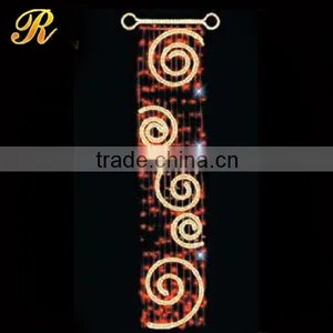 Christmas Led Spiral White Light House Ceiling Decoration thumbnail-6