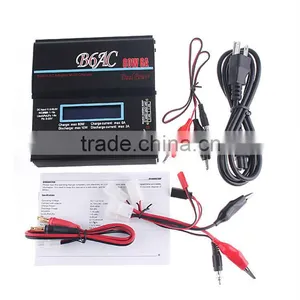80W 6A LCD Digital IMAX B6 AC B6AC Lipo NiMh Li-ion Ni-Cd RC Battery Balance Digital Charger thumbnail-4