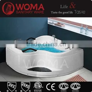 Luxury Portable Acrylic Whirlpool Bathtub With Jets thumbnail-1