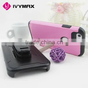 Factory Wholesale Special Design for Apple Iphone6 Holster Holder 2 in 1 Mobile Phone Case thumbnail-3