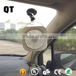 Eco-Friendly Dc 12 Volt Flexible Fan Oscillating Cooling Car Fan With Clip thumbnail-2