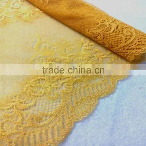 2016 New Arrival Floral Print Lace Jacquard Lace Fabric for Underwear Quality Choice thumbnail-5