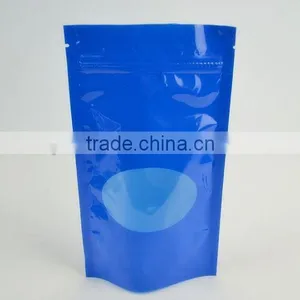 Clear Welding Zipper Bag Standing up Pouch Snack Plastic Bag thumbnail-1