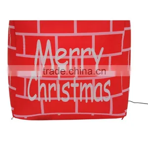 Inflatable Santa Claus in Chimney,customized Inflatable Santa Claus for Christmas thumbnail-6
