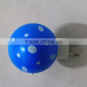 Full Stock Battery Powered ABS Plastic Mushroom Led Sensor Night Light thumbnail-3