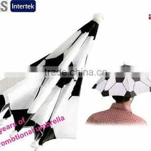Cheap Promotional Umbrella Hats Fashion Summer and Winter Hard Hat Umbrella 12" X 8K Football Fan Umbrella Hat thumbnail-6