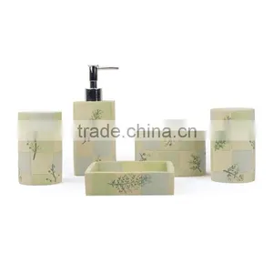 2016 New Desigh Hot-sale Plastic and Metal Bathroom Set Quality Choice thumbnail-1
