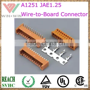 1.25mm Pitch A1251 JAE1.25 Electronic Wire to Board Connector thumbnail-1