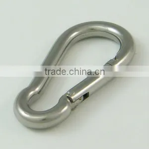 Stainless Steel Carabiner Spring Snap Hook Quality Choice thumbnail-1
