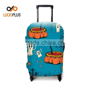 Luckiplus Transfer Printed Trolley Case Cover For 18"-32" Luggage thumbnail-1