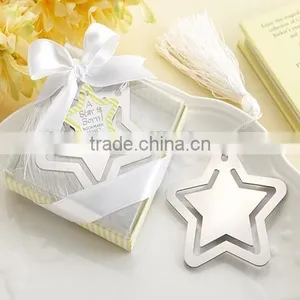 "A Star is Born!" Metal Bookmark With White-Silk Tassel thumbnail-1