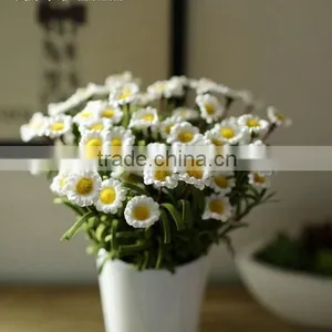 China Wholesale Plastic Daisy Flower Artificial Flowers Daisy That Looks Real for Home Decoration thumbnail-2